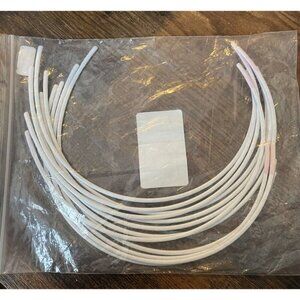 12‑Pack White Bra Underwires – Costume Replacement Undergarment Support Wires